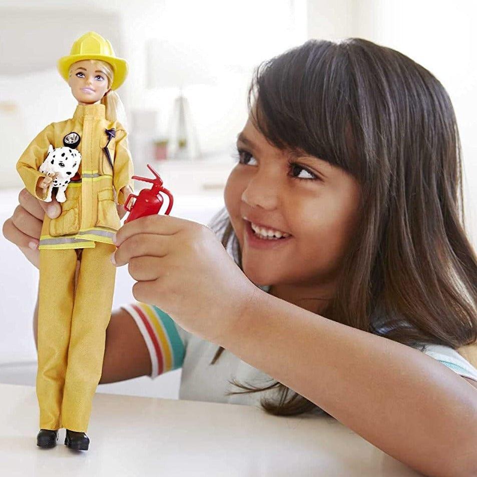 Barbie Firefighter Blonde Doll GTN83 - Naivri