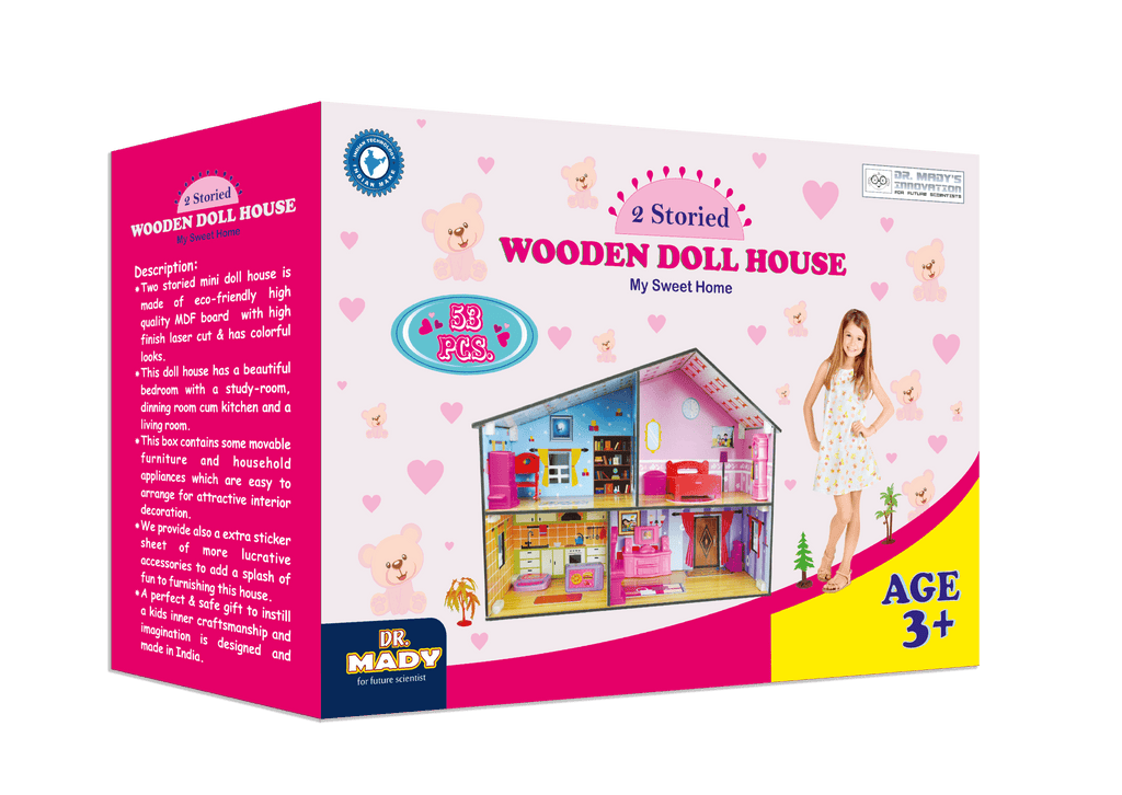 Dr. Mady's Mini Doll House - Naivri