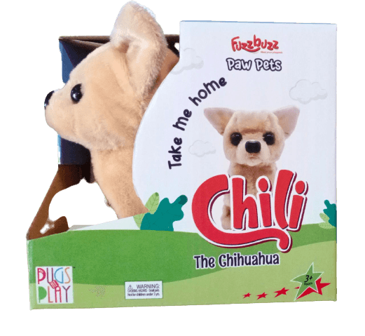 Fuzzbuzz Paw Pets Chili The Chihuahua - Naivri