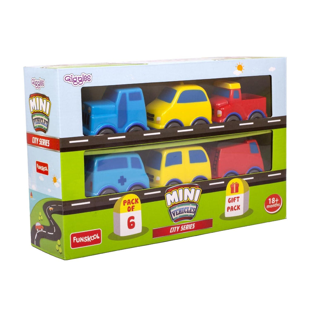 Giggles Mini Vehicles City Series - Naivri