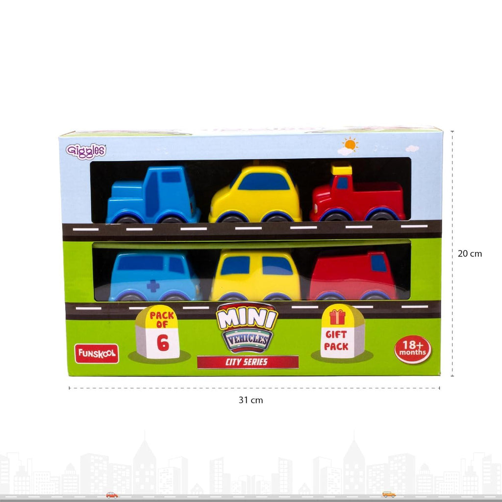 Giggles Mini Vehicles City Series - Naivri