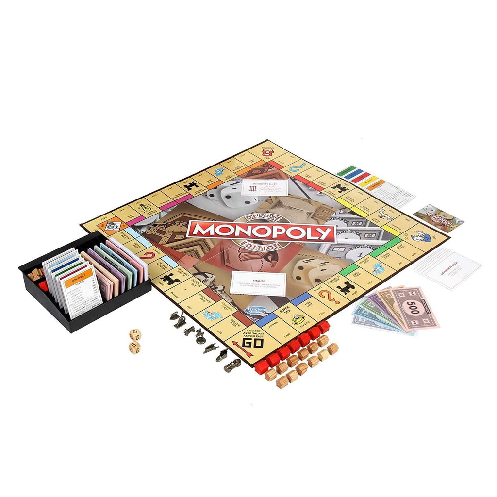 Hasbro Gaming Monopoly Deluxe Edition - Naivri