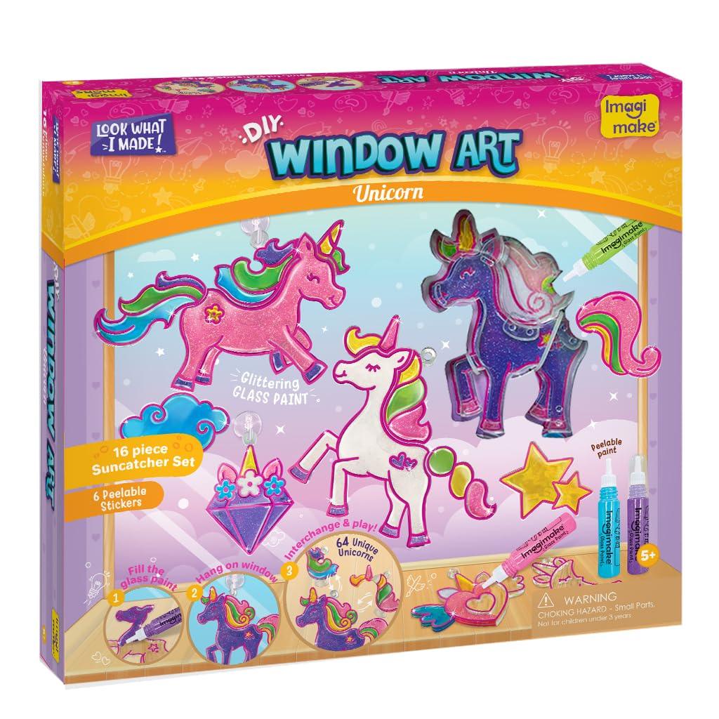 Imagimake Window Art Unicorn - Naivri