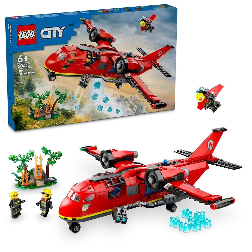 Lego City 60413 Fire Rescue Plane - Naivri