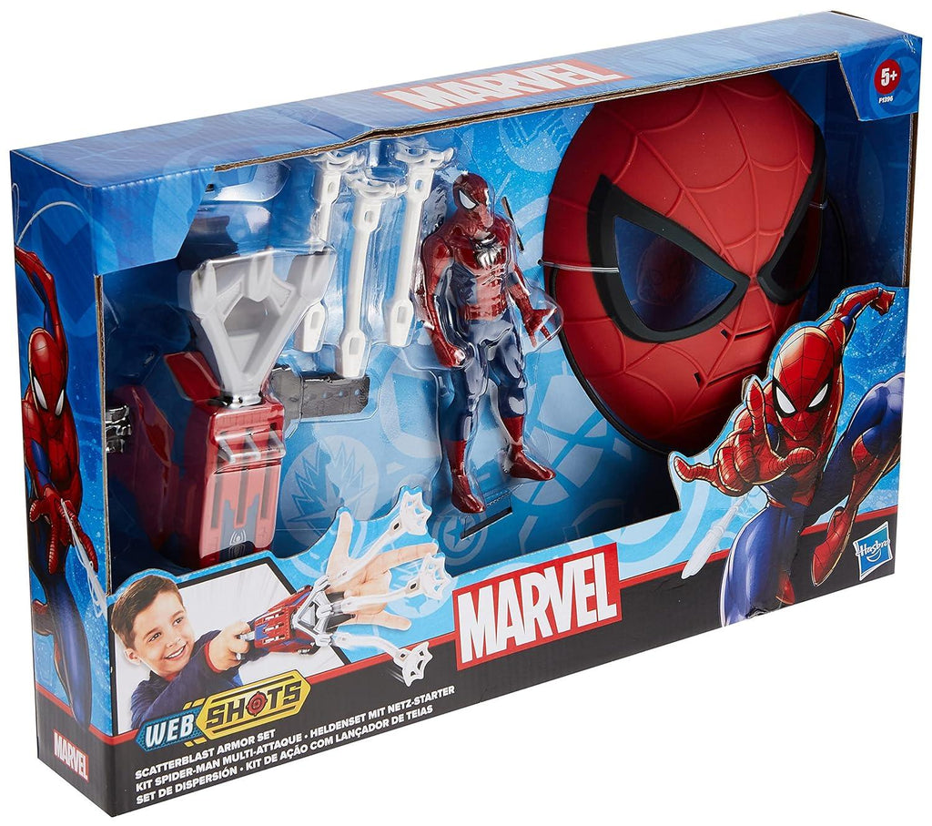 Marvel Spiderman Web Shots Scatterblast Armor Set - Naivri