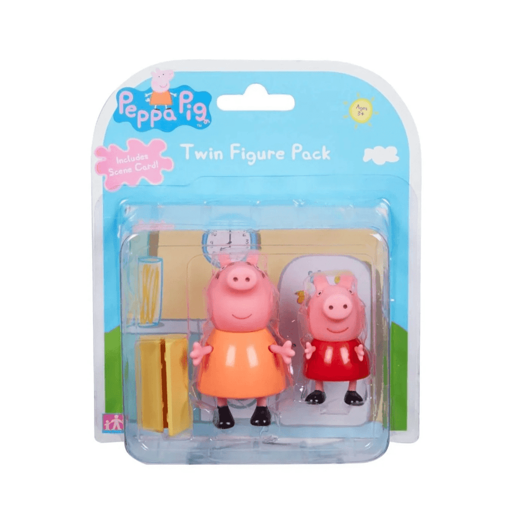 Peppa Pig & Mommy Pig Twin Figure Pack - Naivri