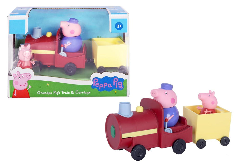 Peppa Pig Grandpa Pig's Train & Carriage - Naivri