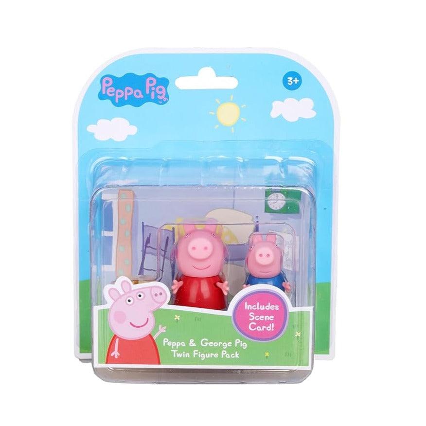 Peppa Pig Peppa & George Pig Twin Figure Pack - Naivri