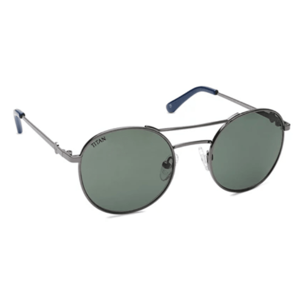 Titan Dash Green Round Kids Sunglasses SDS040GR3V - Naivri