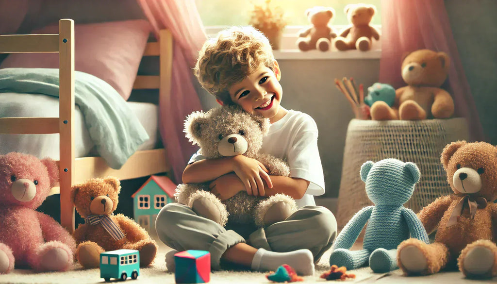 What makes soft toys so appealing to children?