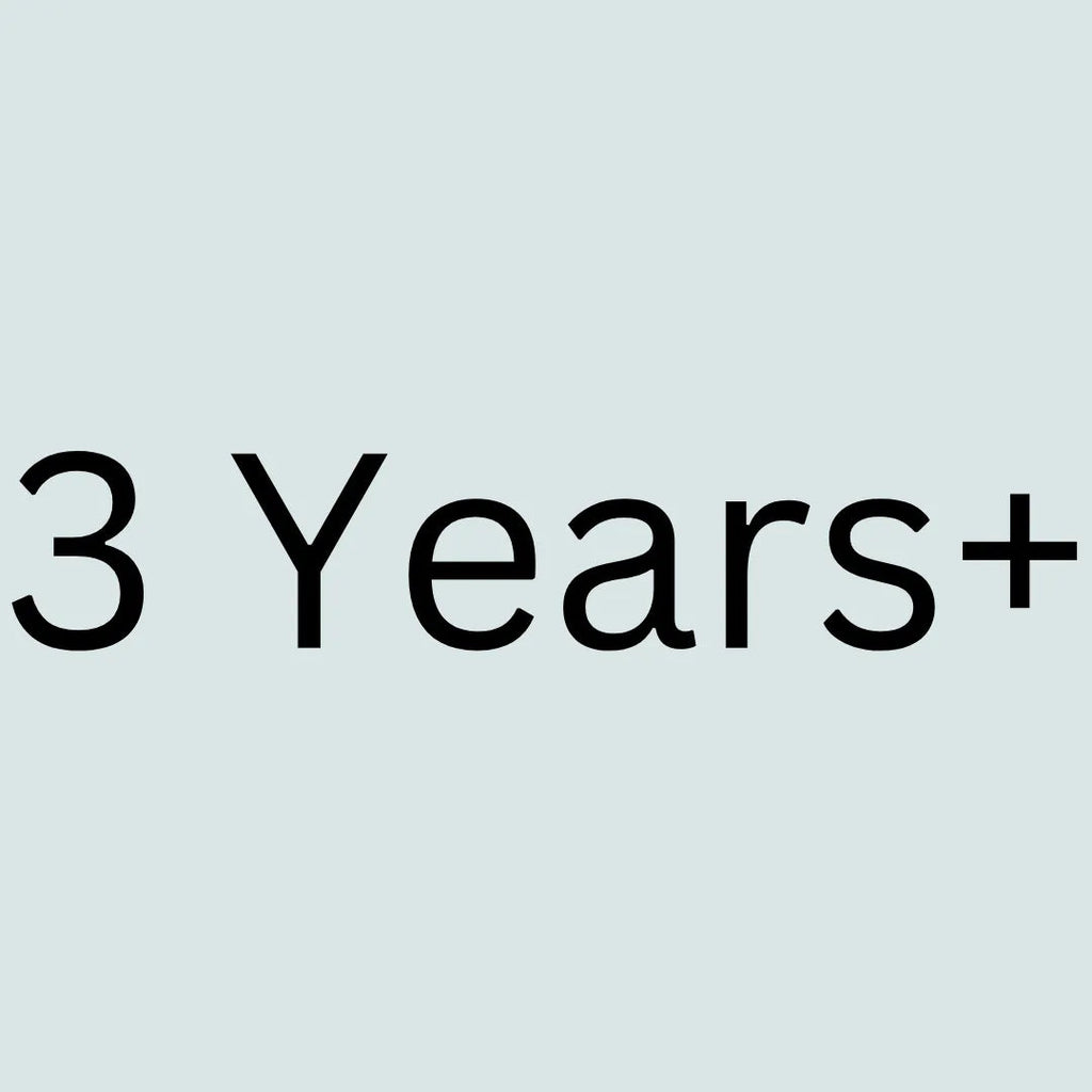 3 Years+