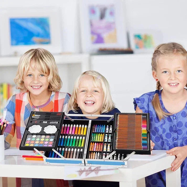 145pcs Art Painting Trunk for Kids & Adults - Naivri