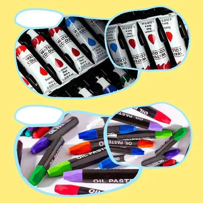 145pcs Art Painting Trunk for Kids & Adults - Naivri