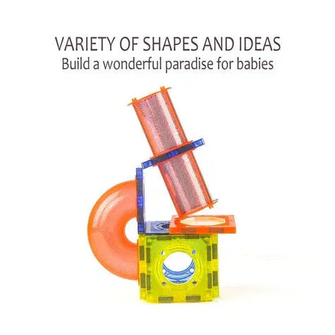 49pcs Magnetic Building Blocks with Lights (STEM) - Naivri