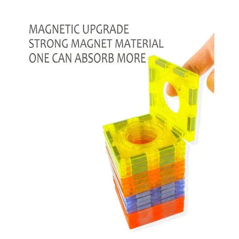 49pcs Magnetic Building Blocks with Lights (STEM) - Naivri
