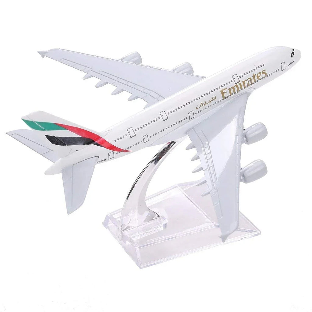 Aircraft Model 16cm Diecast Metal Airplane | Realistic Collectible Display Model for Aviation Enthusiasts - Naivri