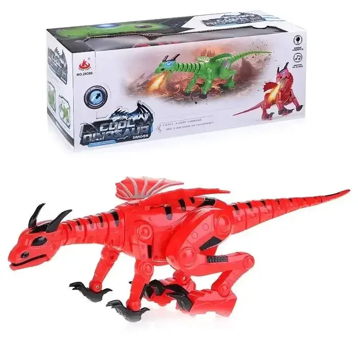 Alpha DinoRex 28306 Interactive Dinosaur – Light & Sound Toy for Kids Ages 3+ - Naivri