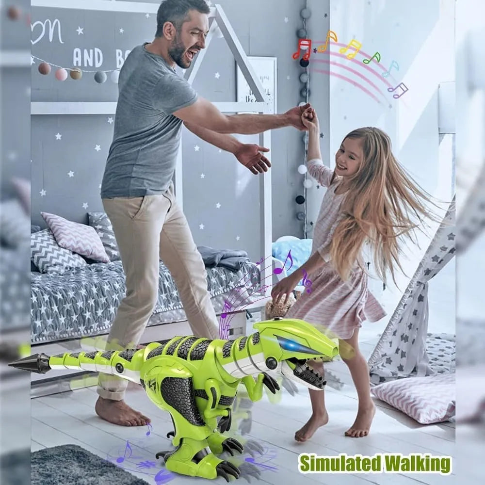 Alpha K29 Intelligent Tyrannosaurus Robot – Remote Control Dinosaur Toy for Kids Ages 6+ - Naivri