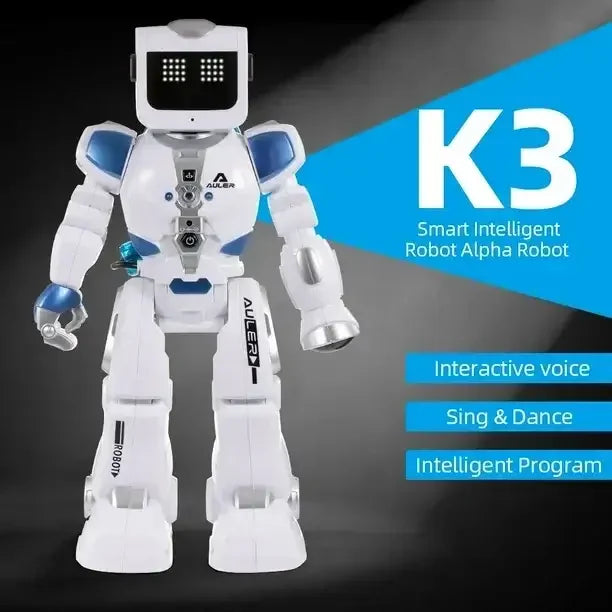 Alpha K3 Smart Interactive Robot – Singing, Dancing & Learning Companion for Kids Ages 3+ - Naivri