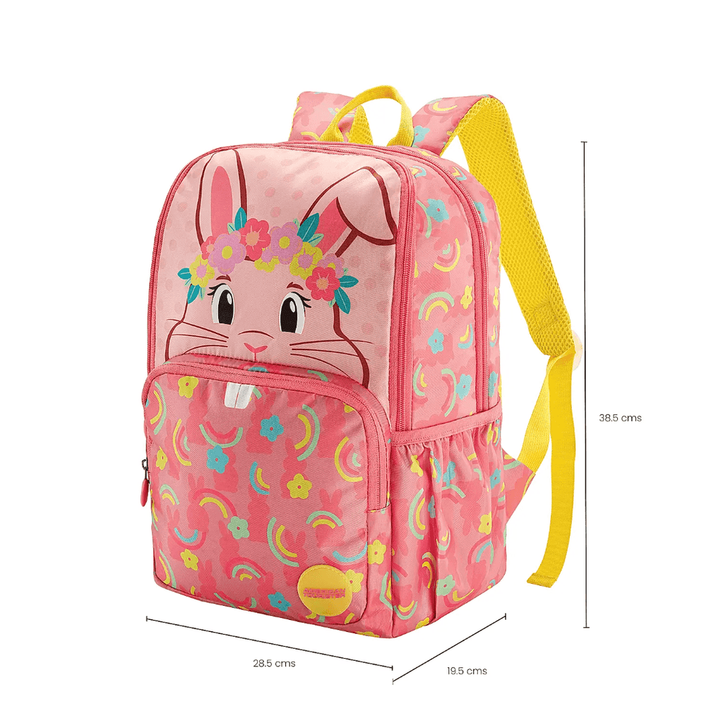 American Tourister Diddle 2.0 Bunny Pink Backpack 21 Ltrs - Naivri
