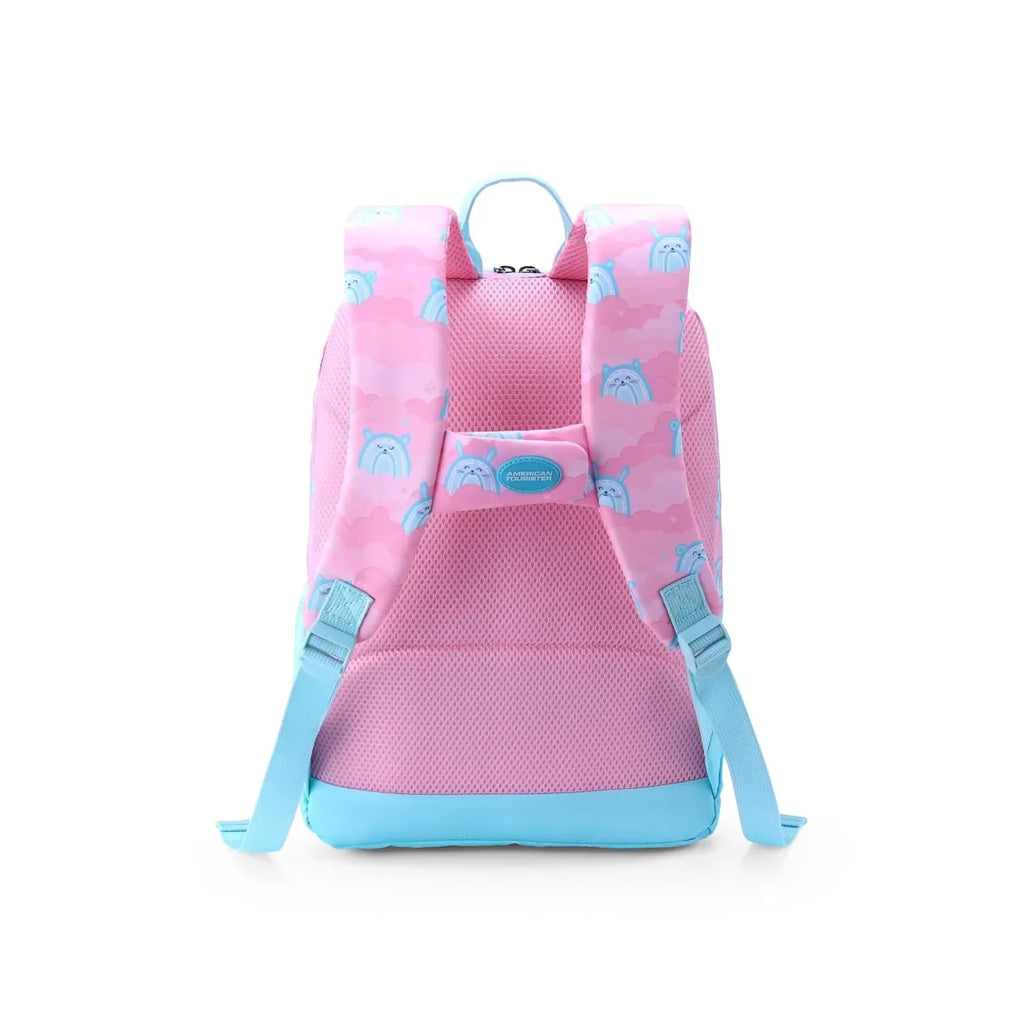 American Tourister Diddle 4.0 Rainbow Pink Kids Backpack – 21 Litres, Age 5–8 - Naivri