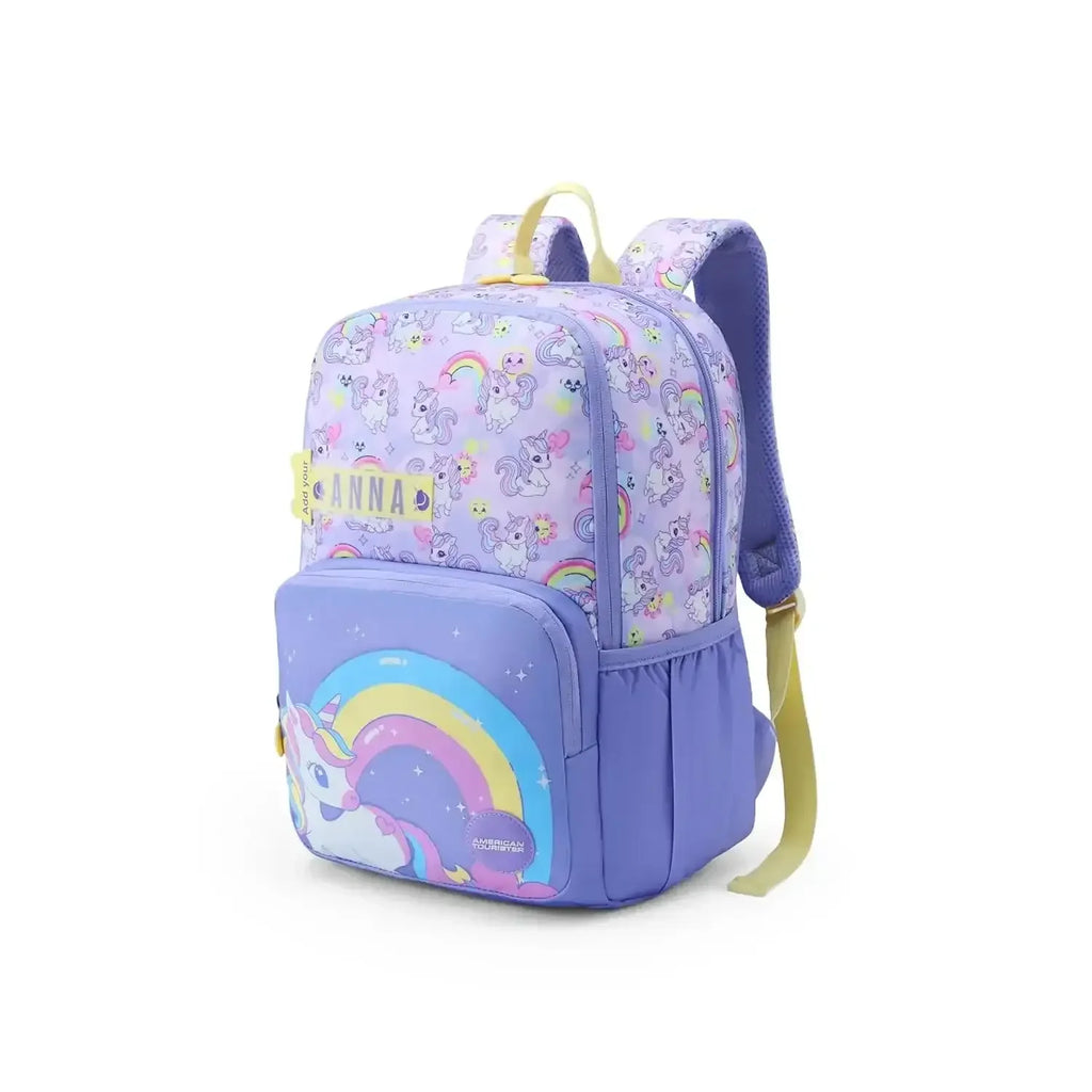 American Tourister Diddle 4.0 Unicorn Lavender Kids Backpack 21 Ltrs – Stylish, Comfortable & Durable for Kids Aged 5-8 Years - Naivri