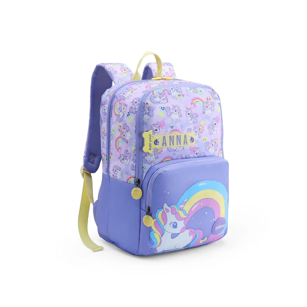 American Tourister Diddle 4.0 Unicorn Lavender Kids Backpack 21 Ltrs – Stylish, Comfortable & Durable for Kids Aged 5-8 Years - Naivri
