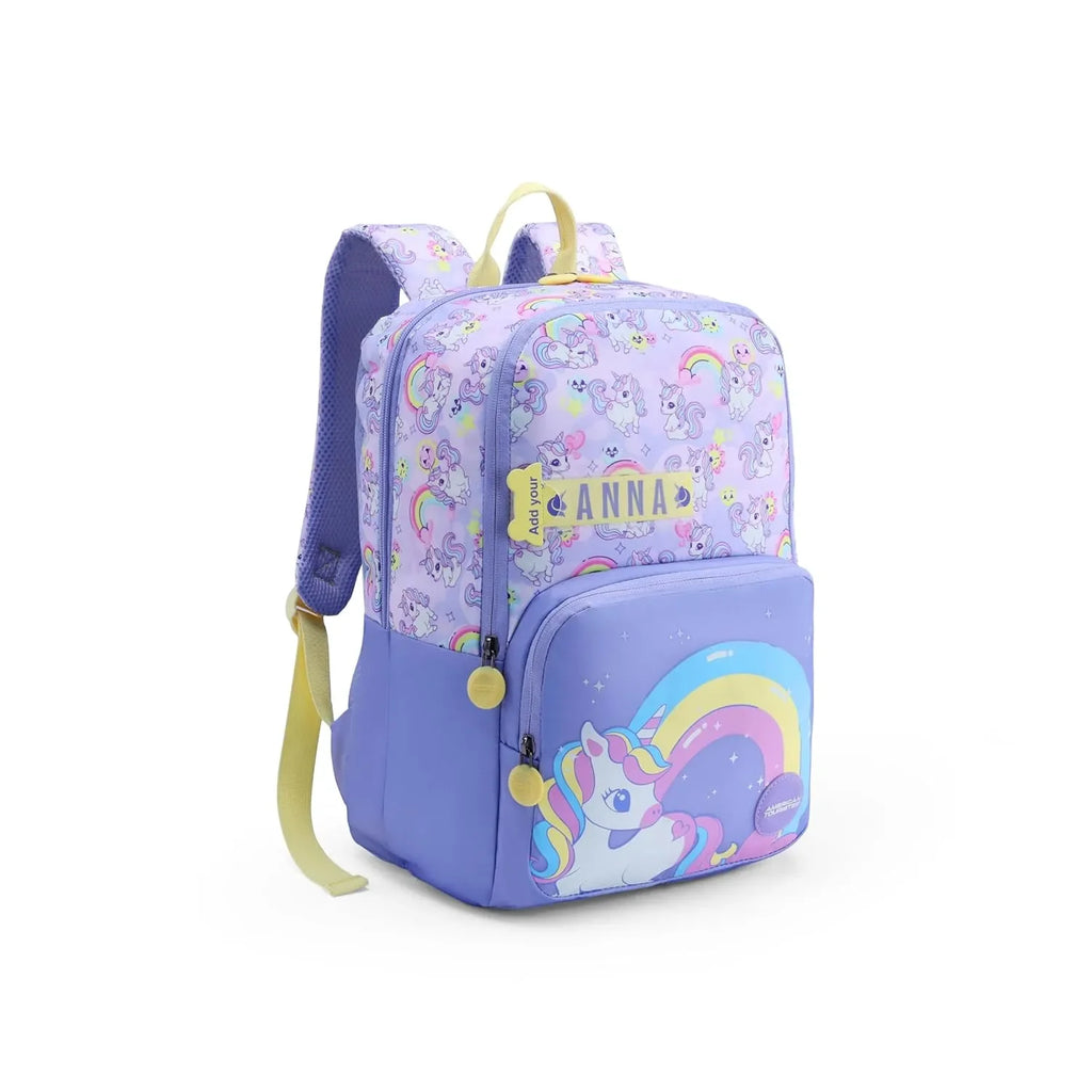 American Tourister Diddle 4.0 Unicorn Lavender Kids Backpack 21 Ltrs – Stylish, Comfortable & Durable for Kids Aged 5-8 Years - Naivri