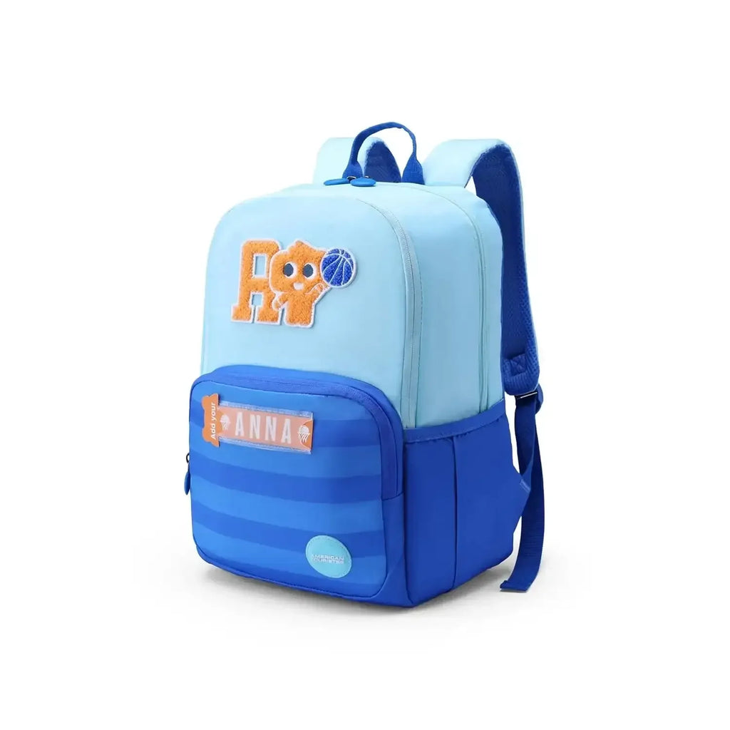 American Tourister Diddle 4.0 Varsity Blue Kids Backpack – 21 Litres, Age 5-8 Years - Naivri