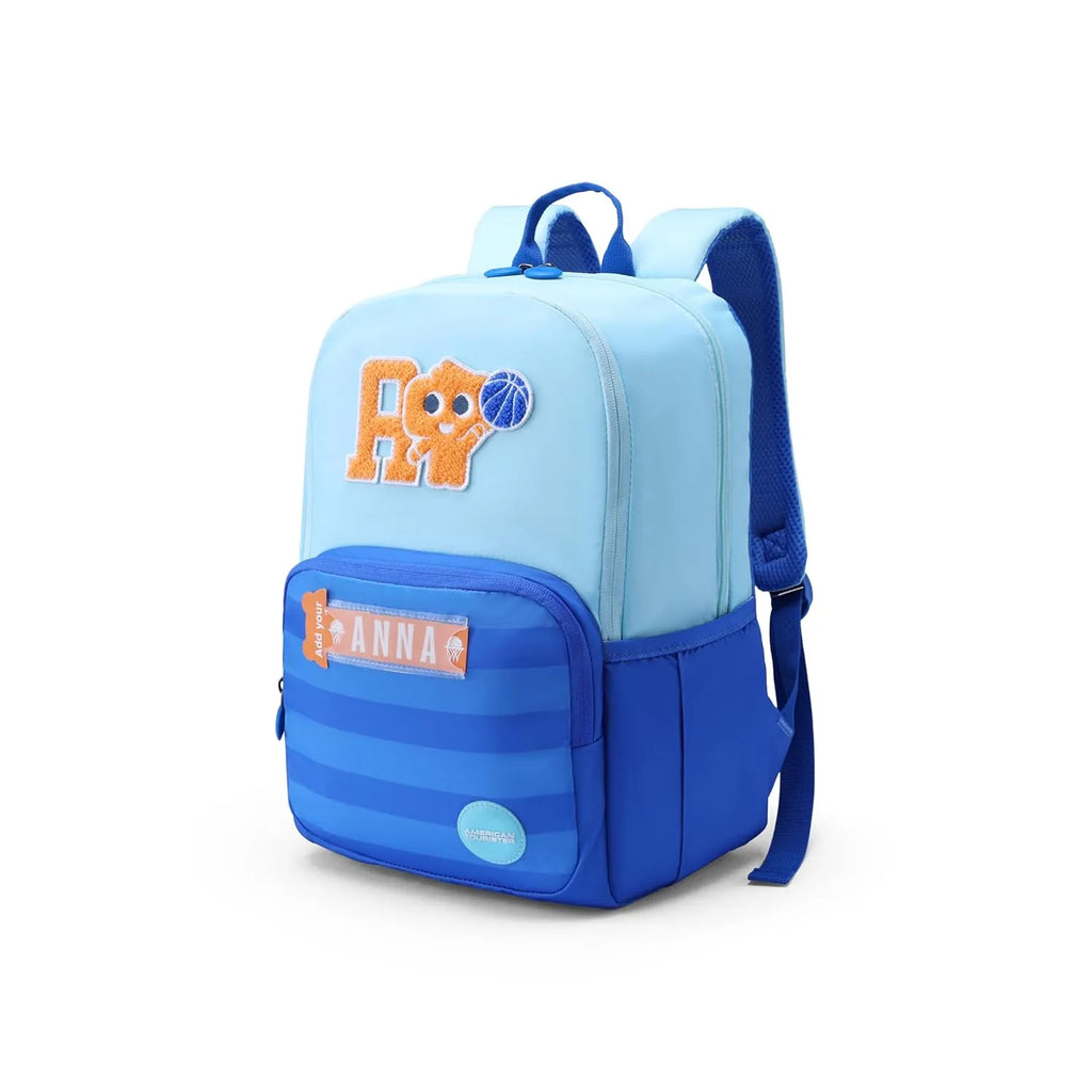 American Tourister Diddle 4.0 Varsity Blue Kids Backpack – 21 Litres, Age 5-8 Years - Naivri