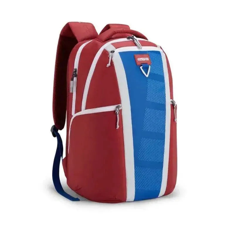 American Tourister Herd 3.0 Red Blue 33 Ltrs - Naivri