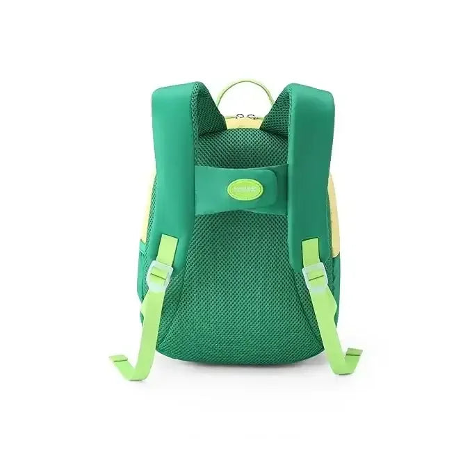 American Tourister Kiztopia Dragon Green/Yellow Kids Character Backpack – 10L, Fun and Practical Design - Naivri