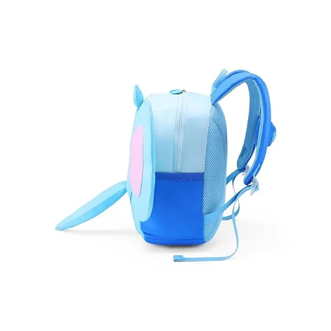 American Tourister Kiztopia Elephant Blue/Pink Kids Character Backpack – 10L, Comfortable & Durable Design - Naivri