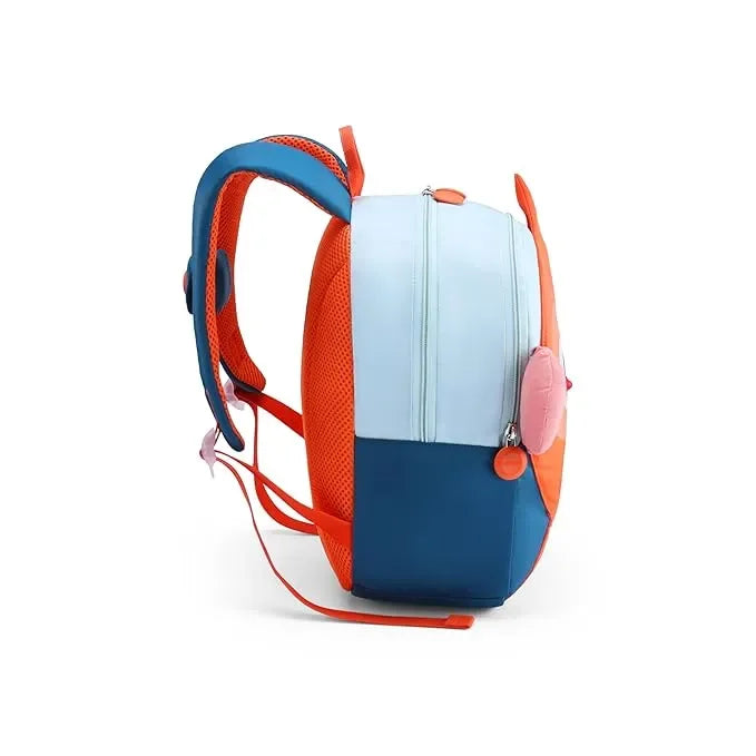 American Tourister Kiztopia Monkey Orange/Dark Green Kids Character Backpack – 10L, Fun and Functional Design - Naivri