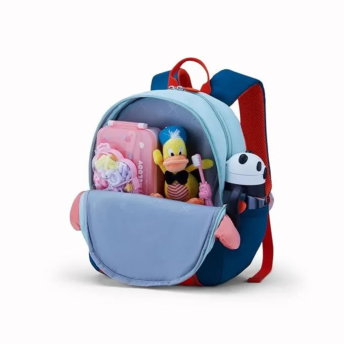 American Tourister Kiztopia Monkey Orange/Dark Green Kids Character Backpack – 10L, Fun and Functional Design - Naivri