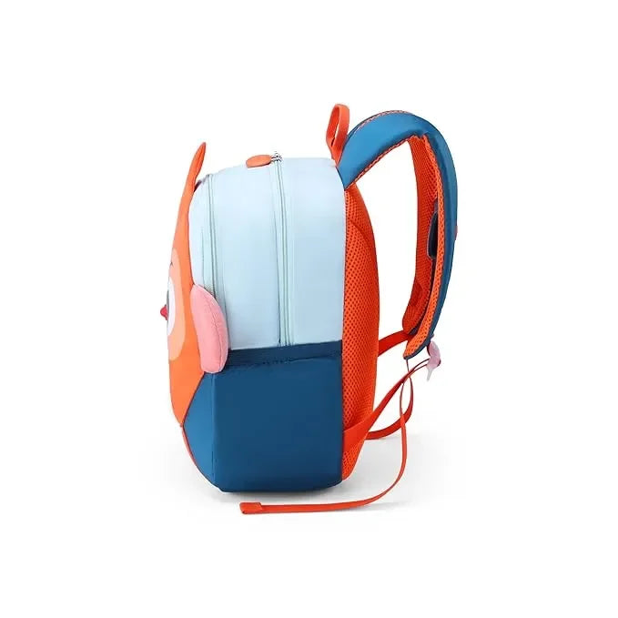 American Tourister Kiztopia Monkey Orange/Dark Green Kids Character Backpack – 10L, Fun and Functional Design - Naivri