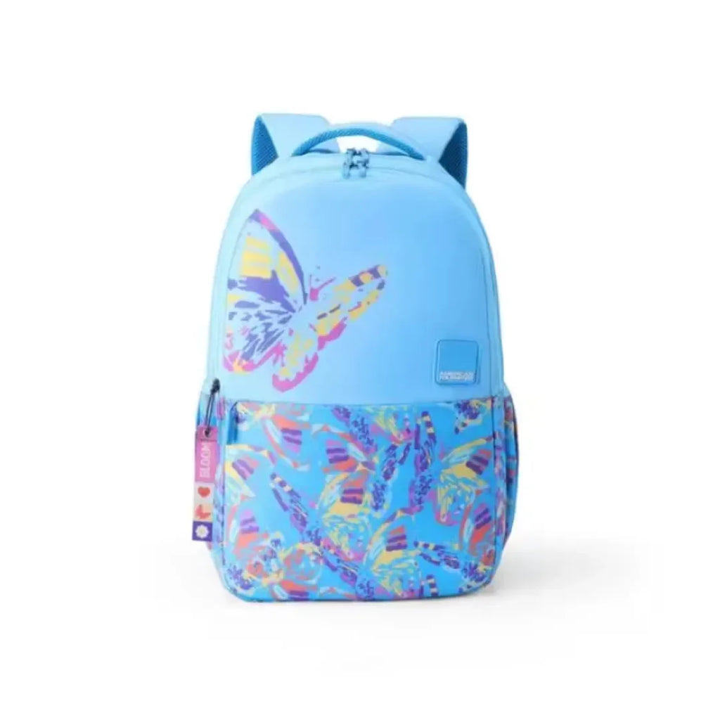 American Tourister Mia 4.0 XXL Butterfly Blue 36 Ltrs Casual Backpack - Naivri