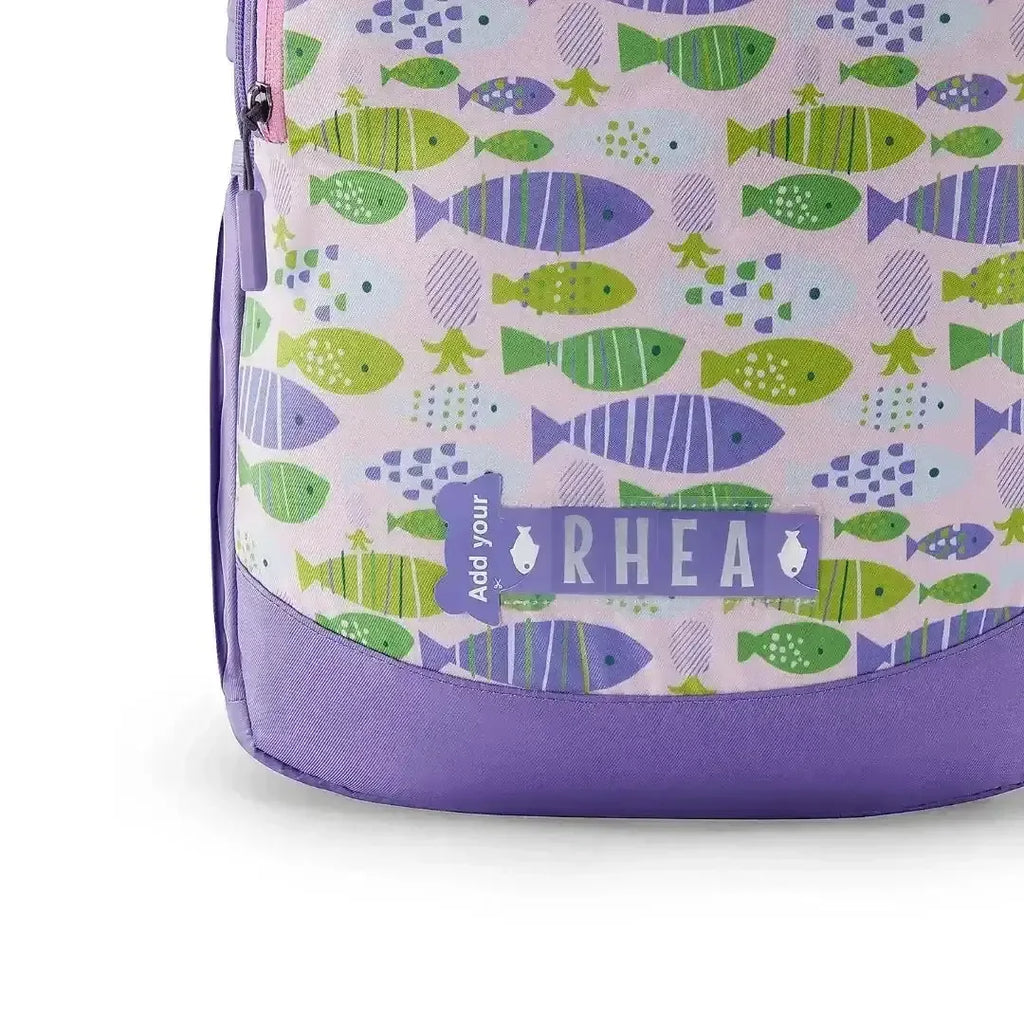 American Tourister Ollie 3.0 Fishy Purple 26 Ltrs School Backpack for Kids - Naivri