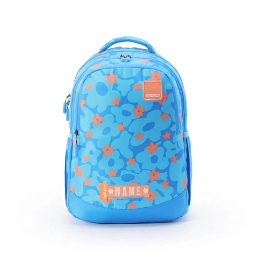 American Tourister Ollie 3.0 Flora Blue 26 Ltrs - Naivri