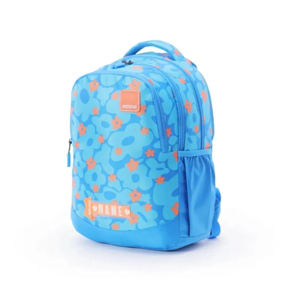 American Tourister Ollie 3.0 Flora Blue 26 Ltrs - Naivri