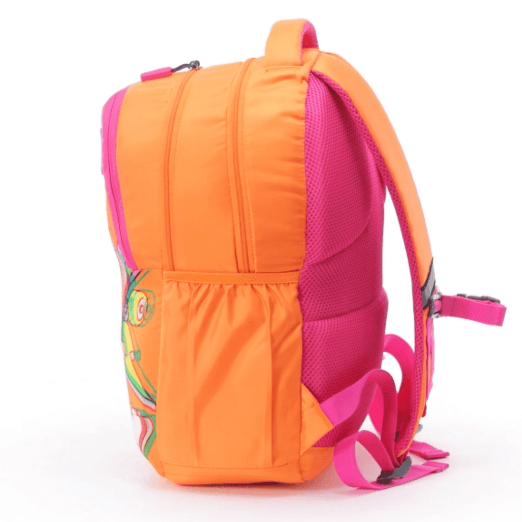 American Tourister Ollie 3.0 Glyph Orange Backpack 26 Ltrs - Naivri