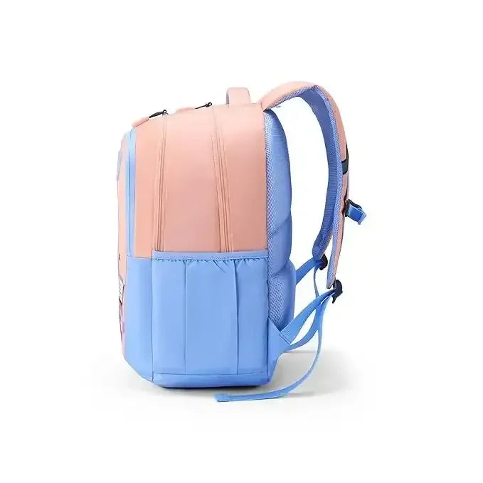 American Tourister Ollie 4.0 XL Glyph Popcorn Orange 32.5 Litres Backpack – Eye-Catching, Spacious & School-Ready with Bonus 3D Glasses - Naivri