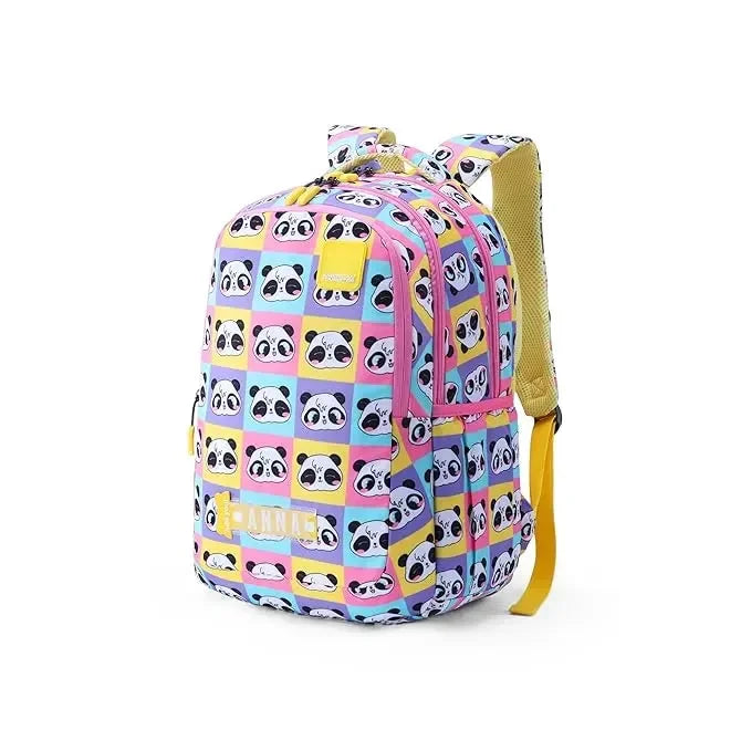 American Tourister Ollie 4.0 XL Panda Multi 32.5 Litres Backpack – Fun, Spacious & Reliable School Bag for Girls - Naivri