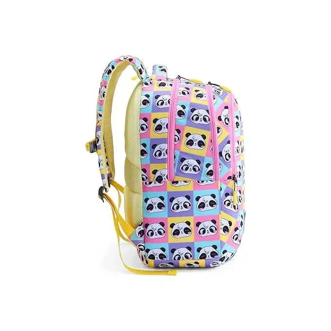 American Tourister Ollie 4.0 XL Panda Multi 32.5 Litres Backpack – Fun, Spacious & Reliable School Bag for Girls - Naivri