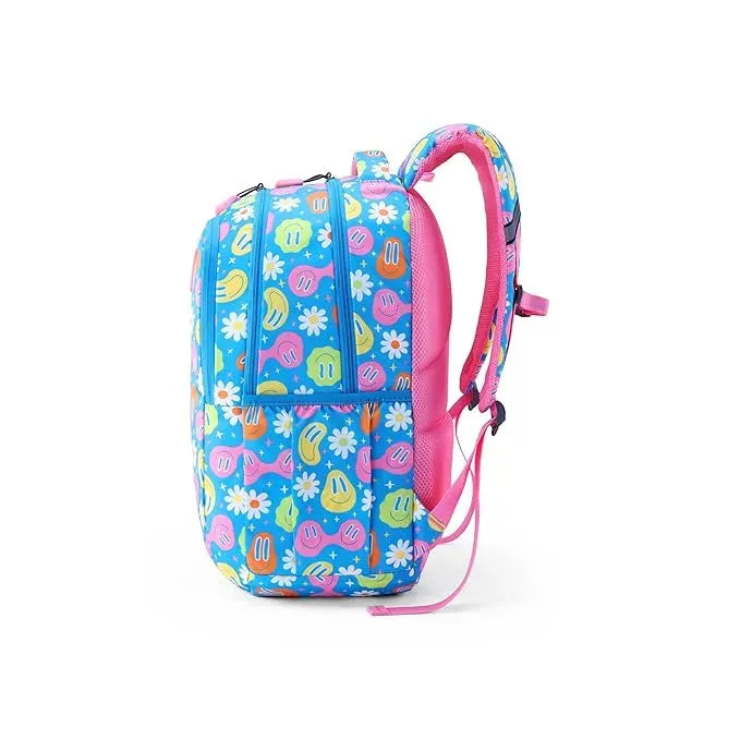 American Tourister Ollie 4.0 XL Smiley Blue 32.5 Ltrs - Naivri