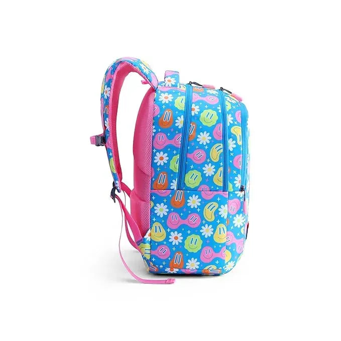 American Tourister Ollie 4.0 XL Smiley Blue 32.5 Ltrs - Naivri