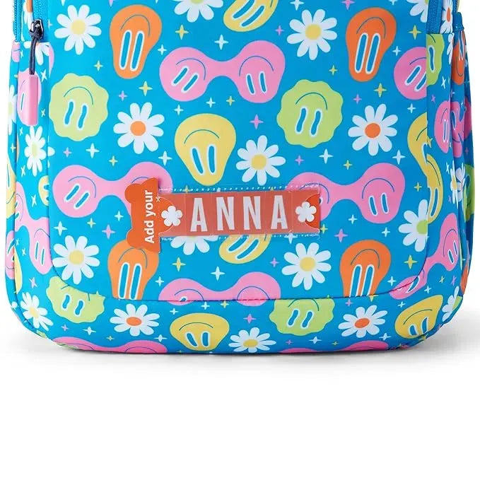 American Tourister Ollie 4.0 XL Smiley Blue 32.5 Ltrs - Naivri