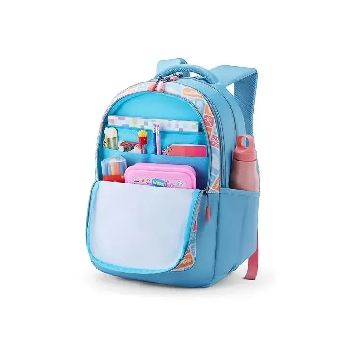 American Tourister Ollie 4.0 XL Surf Grey Backpack – 32.5L School Bag for Kids Aged 12+ - Naivri