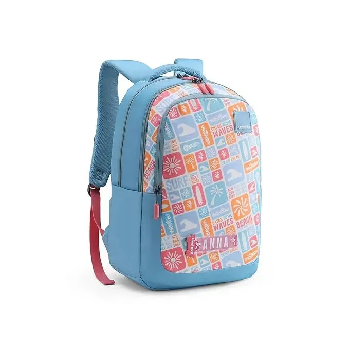 American Tourister Ollie 4.0 XL Surf Grey Backpack – 32.5L School Bag for Kids Aged 12+ - Naivri