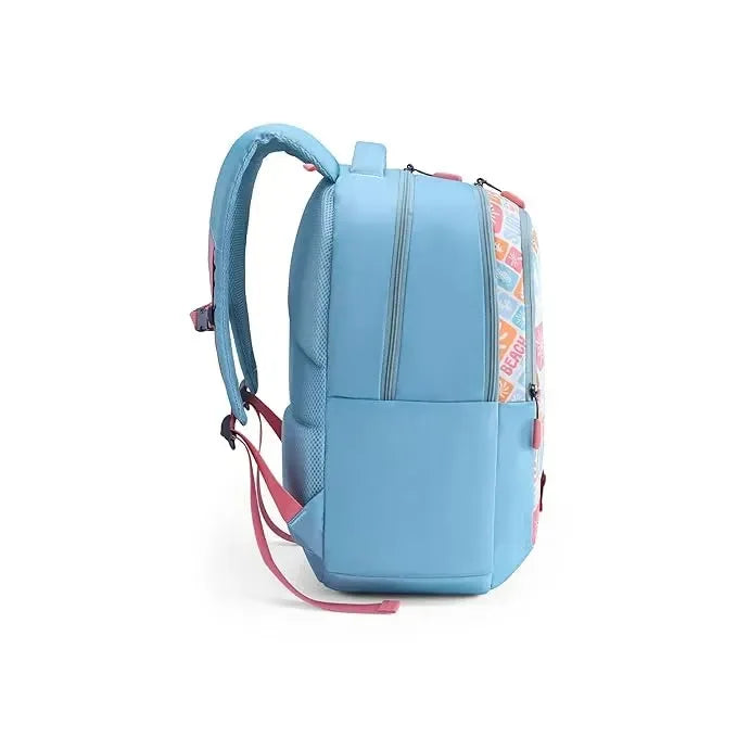 American Tourister Ollie 4.0 XL Surf Grey Backpack – 32.5L School Bag for Kids Aged 12+ - Naivri